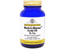 Solgar, ���������� �����, Nutri-Nano CoQ-10 3.1x, 50 ������ ������