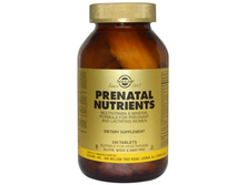 Solgar, Prenatal Nutrients, �������������� � ��������������, 240 ��������
