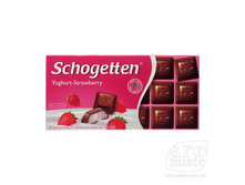 Schogetten Yoghurt-Strawberry 100 gr. 75	������