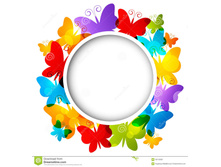 Rainbow-butterfly-clipart-round-flower-frame-7.jpg