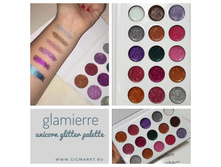 ������� ����� - ��������� 15 ������ glamierre UNICORN Glitter Palette
