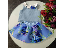 ������ ��-1845-5 Blue flowers
