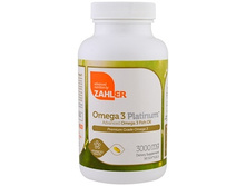 Zahler, Omega 3 Platinum, ����������� ����� ��� � �����-3, 3000 ��, 90 ������ ������