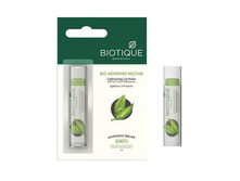 ������� ��� ��� ����������� ������ ��� �������� ������ (BIOTIQUE BIO MORNING NECTAR LIGHTENING LIP BALM), 5�