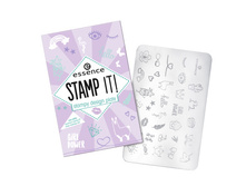 Essence�������� ��� ������ stamp it! stampy design plate, 01 nails just wanna have fun!.jpg