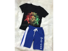 ���������� ������ ����:  455 RUB �������: 116-122, 122-128, 128-134, 134-140, 140-146, 146-152 ������� / ���: #10378685 ������: 65%cotton 35%polyester ������ �������������: ������ ��������: ������.