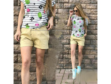 ����� ����:  325 RUB �������: 42-44, 44-46, 46-48 ������� / ���: #10357132 ������: 65%cotton 35%polyester ������ �������������: ������ ���� ������: 168��