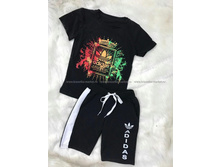 ���������� ������ ����:  455 RUB �������: 116-122, 122-128, 128-134, 134-140, 140-146, 146-152 ������� / ���: #10378680 ������: 65%cotton 35%polyester ������ �������������: ������ ��������: ������.