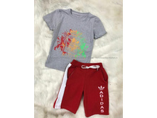 ���������� ������ ����:  455 RUB �������: 116-122, 122-128, 128-134, 134-140, 140-146, 146-152 ������� / ���: #10378683 ������: 65%cotton 35%polyester ������ �������������: ������ ��������: ������.