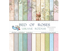 ����� ������ Galeria Papieru 22 ����� BED OF ROSES (USŁANE RÓŻAMI) 15�15 250 ���