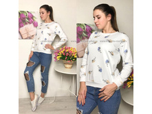 ��������� ����: 252 RUB �������: 42-44, 44-46, 46-48 ������� / ���: #10348764 ������: 65%cotton 35%polyester ������ �������������: ������