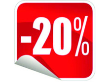 ���������� -20% �� ���� � �������