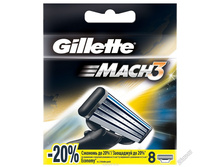 ������� ������� Gillette Mach 3 (8 ���) (ENG)