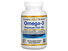 California Gold Nutrition, �����-3, ����� ��� ������������ ��������, 100 ������ �� ������� �������� 494�+% - 2��