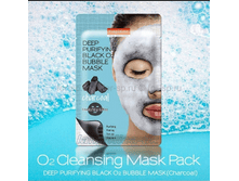 Purederm / ����������� ����� ��� ���� � ��������� �����. Deep Purifying Black O2 Bubble Mask 20 ��. 1 �� 80��� +18 %=95��� � ������� 10��
