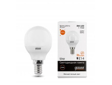 ����� Gauss LED Elementary Globe 8W E14 2700K (53118)-� 113�- ����� 2��