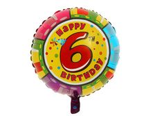 1246905 ��� �������������� ���� 18" Happy Birthday "����� 6" �� 55�