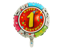 1246909 ��� �������������� ���� 18" Happy Birthday "����� 0" �� 55�