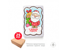 149 ���. ��� 25 ����. ded-moroz-s-meshkom-podarkov-s-novym-godom-130gr-25sht-3753-B.jpg