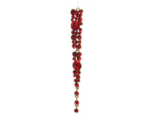58573 Gem icicle red gold 13,5cm a = max width b = base width h = height Min amount (MOQ) 16 - 6.54 ����