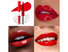 NYX PROFESSIONAL MAKEUP Shine Loud Pro Pigment Lip Shine ��������� ������-�����,��� Rebel In Red, 3,4 ��. ���� 699 �.