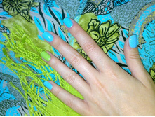 OPI What's With The Cattitude+Orly Apple Green