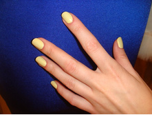 Nubar Lemon Sorbet+ORLY Meringue