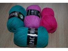 ALPACA WOOL 40% �������, 60% ������ 300� 100�, 100�.