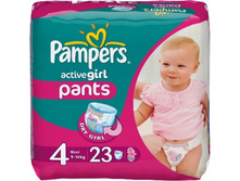 ���������� - ������� Pampers Active Girl