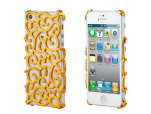 Stencil Artistic Flower Case iPhone 5 Gold 500x500-500x500.jpg