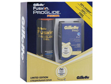 ����� ���������� Gillette FUSION ProGlide ���� ��� ������ 200 �� + Pro ������� 3�1 50 ��