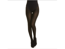 collant neri motivo a righe-5 ����