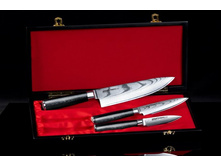SD-0220/G-10 ����� �� 3 ����� "Samura DAMASCUS" � ���������� �������, G-10