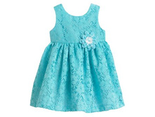 Blueberi Boulevard Lace Sundress - Baby