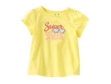 Jumping Beans® \"Super Sister\" Babydoll Tee - Baby