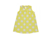 Spot Print Jersey Dress