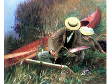 ���� ������ ��������, Paul Helleu Sketching with His Wife 1889.jpg