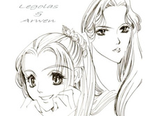 Legolas+Arwen_Kamura.jpg