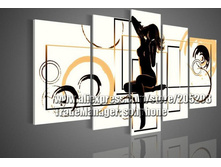 Framed-5-Panels-100-Handmade-High-End-Amazing-Wall-Art-Beautiful-Girl-font-b-Pictures-b.jpg