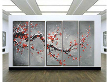 The-Plum-Blossom-Huge-5-Panels-Handmade-Modern-Flower-Oil-Painting-on-Canvas-Wall-Art-Top-4.jpg