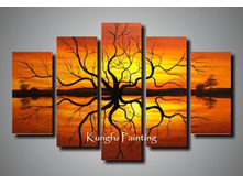 100-hand-painted-tree-font-b-oil-b-font-goods-wall-art-5-panel-canvas-tree-1.jpg