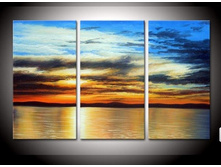 Free-Shipping--100-Handmade-Beach-Canvas-Painting-Large-Wall-Art-Top-Home-Decoration-JYJLV245.jpg