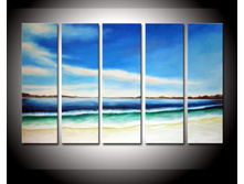 hand-painted-The-white-Bluesky-beach-font-b-boat-b-font-High-Q-Wall-Decor-Modern.jpg