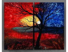 Free-Shippig--100-Handpainted-Modern-Landscape-Oil-Painting-On-Canvas-Large-Wall-Art-Top-Home-1.jpg