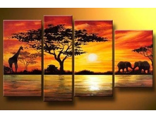 The-African-Impression--100-Handmade-Modern-Landscape-Oil-Painting-On-Canvas-Large-Wall-Art-Top-1.jpg