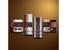Framed-4-Panel-100-Handpainted-Amazing-High-End-Large-Brown-font-b-Paintings-b-font-Canvas.jpg