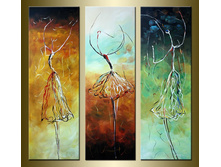 Free-Shipping--The-Dancers-Handpainted-Modern-Oil-Painting-Canvas-Top-Home-Decoration-JYJLV064.jpg