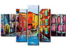 100-Hand-painted-Color-city-of-Venice-Water-town-font-b-boat-b-font-landscape-Wall.jpg