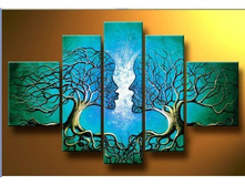 hand-painted-font-b-oil-b-font-wall-art-Blue-tree-human-body-home-decoration-Landscape.jpg