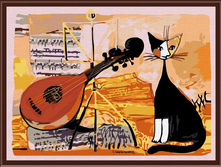 CE005 Musical cat_30�40.jpg